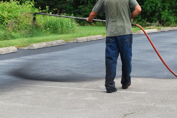 Lot Sealcoating in Peyton